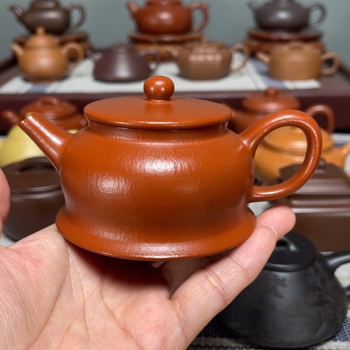 紫砂茶壶全手工制作145cc