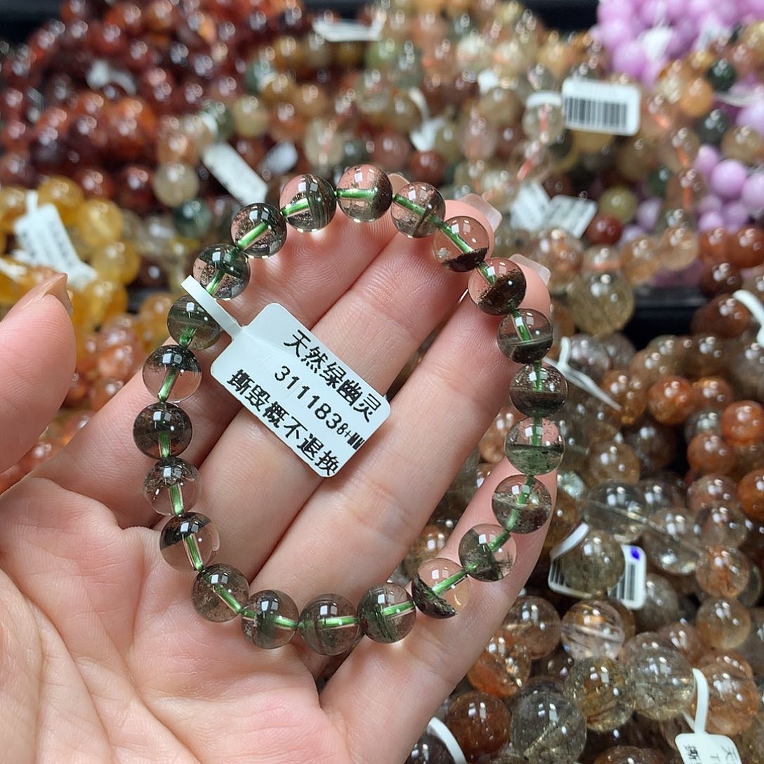 水晶手链未镶嵌，
