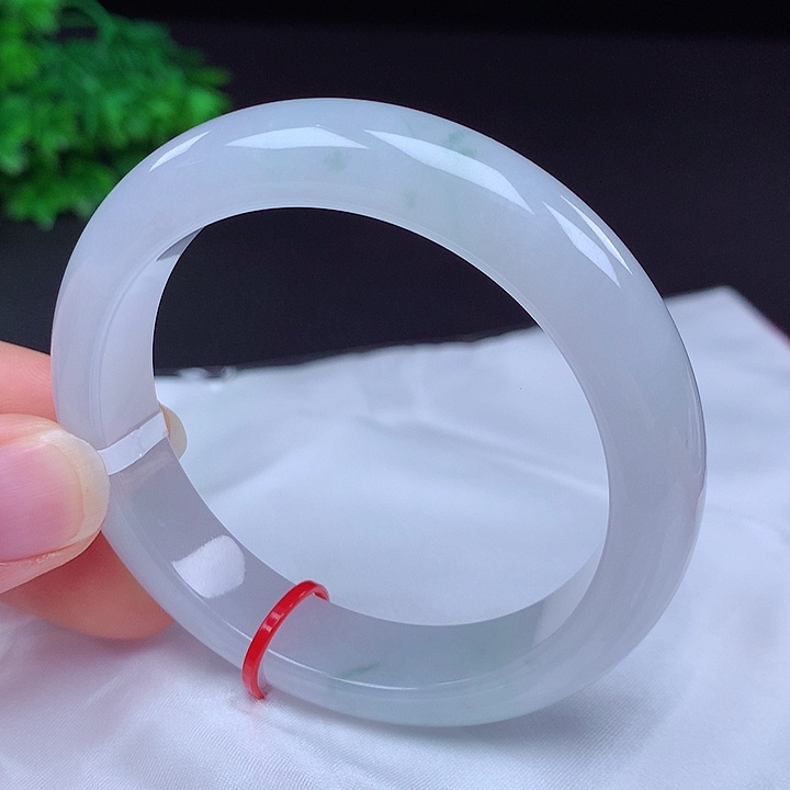 翡翠未镶嵌手镯54圈431102