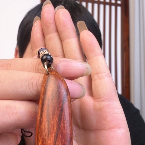 檀香紫檀（小叶紫檀）小叶紫檀钥匙扣啊