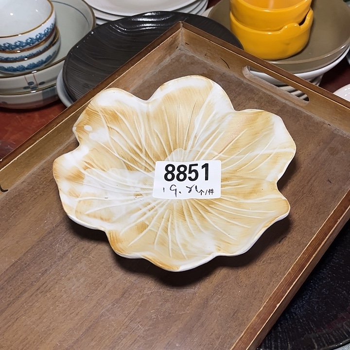 瓷微瑕外贸餐具8851