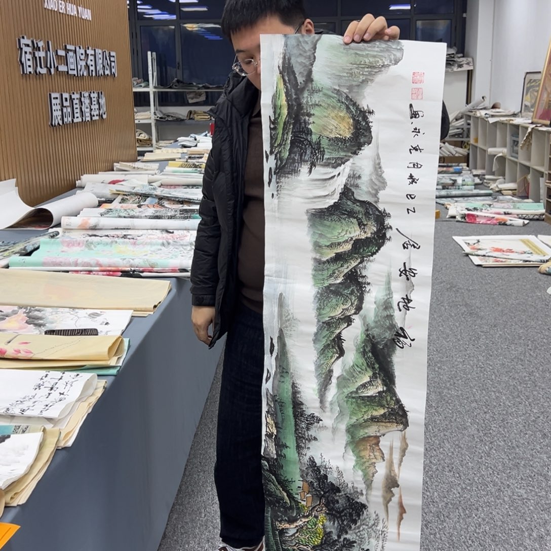 国画纯手绘字画教程分享