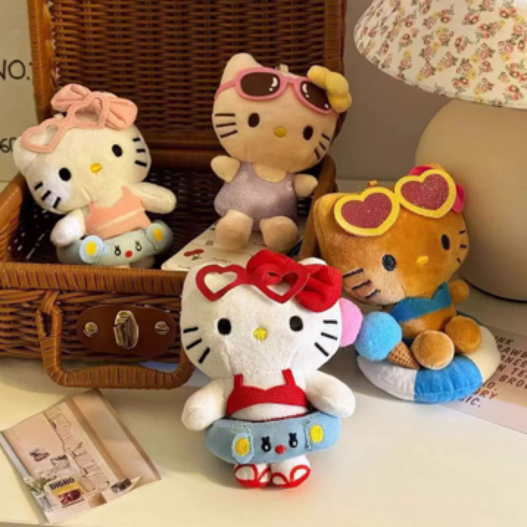 （国版拆盒）一代搪胶毛绒挂件玩具公仔