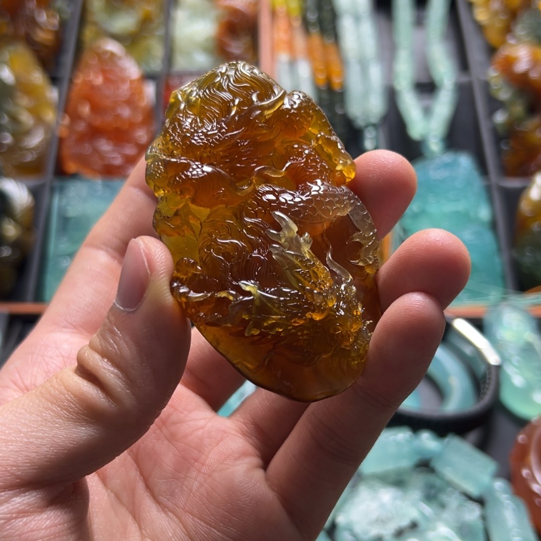 蛇纹石玉颈饰未镶嵌h***y