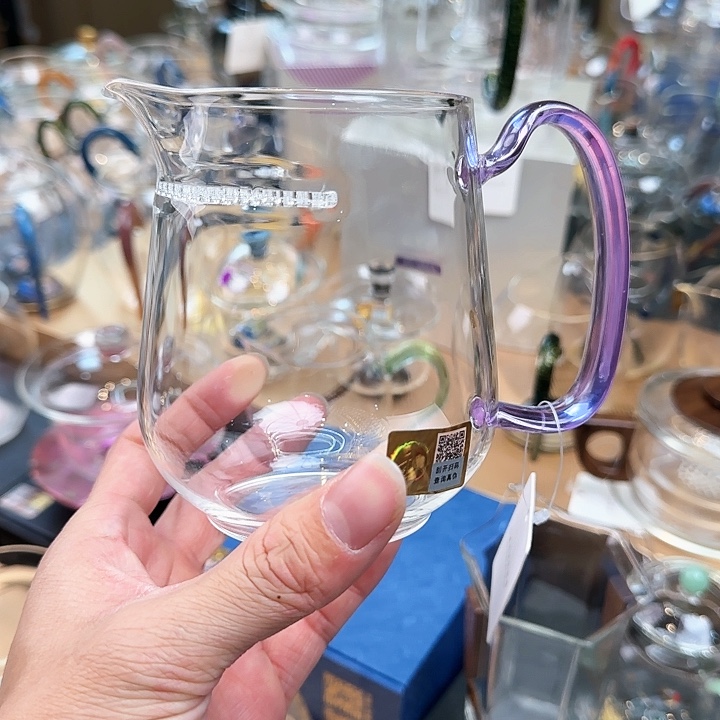 禾器浅紫色丰然煮茶器