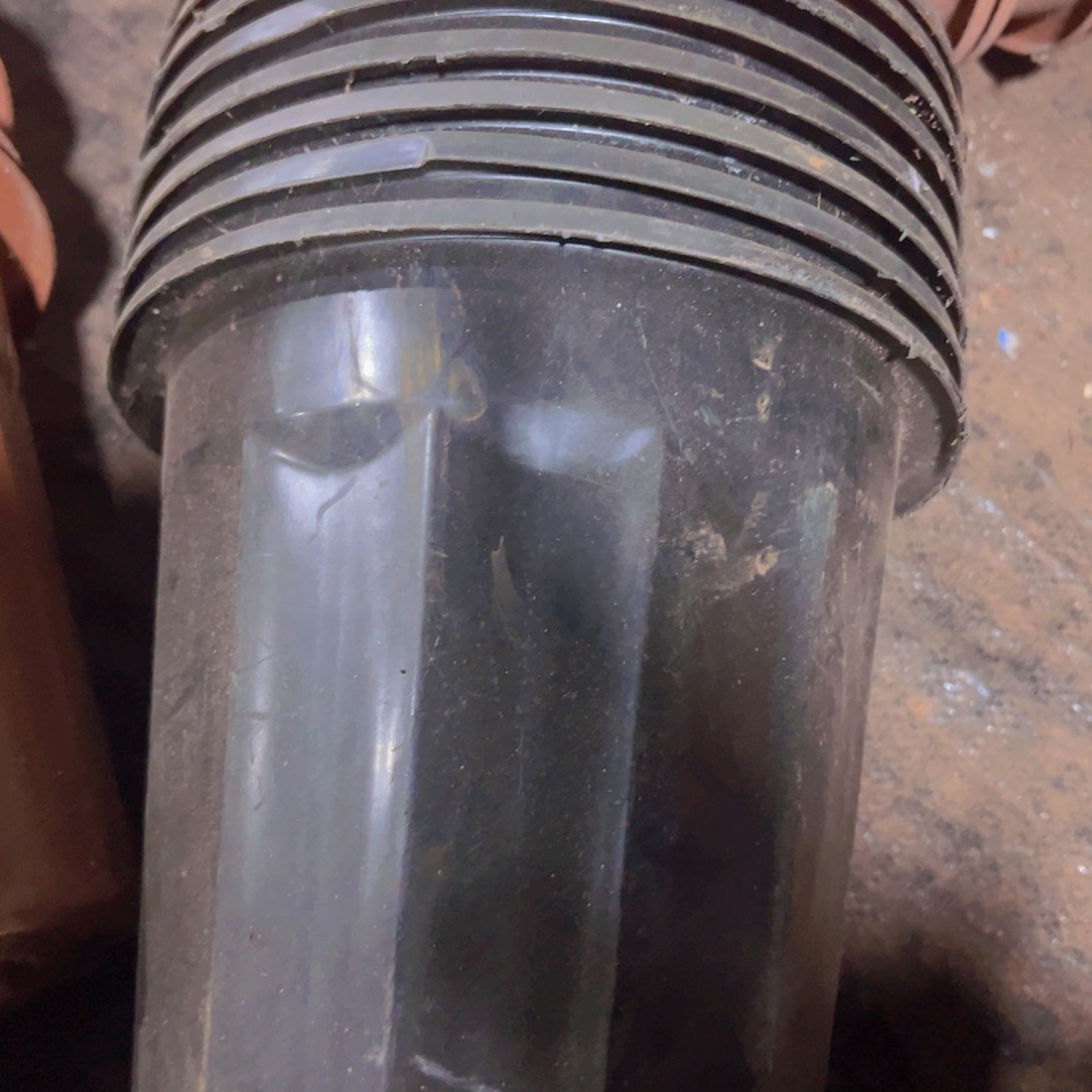 塑料黑砖20口径17.5高 10个