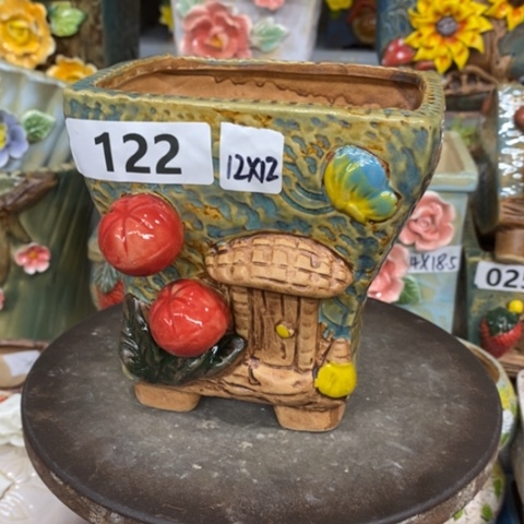 【闪购商品】红陶粗陶材质多肉花盆