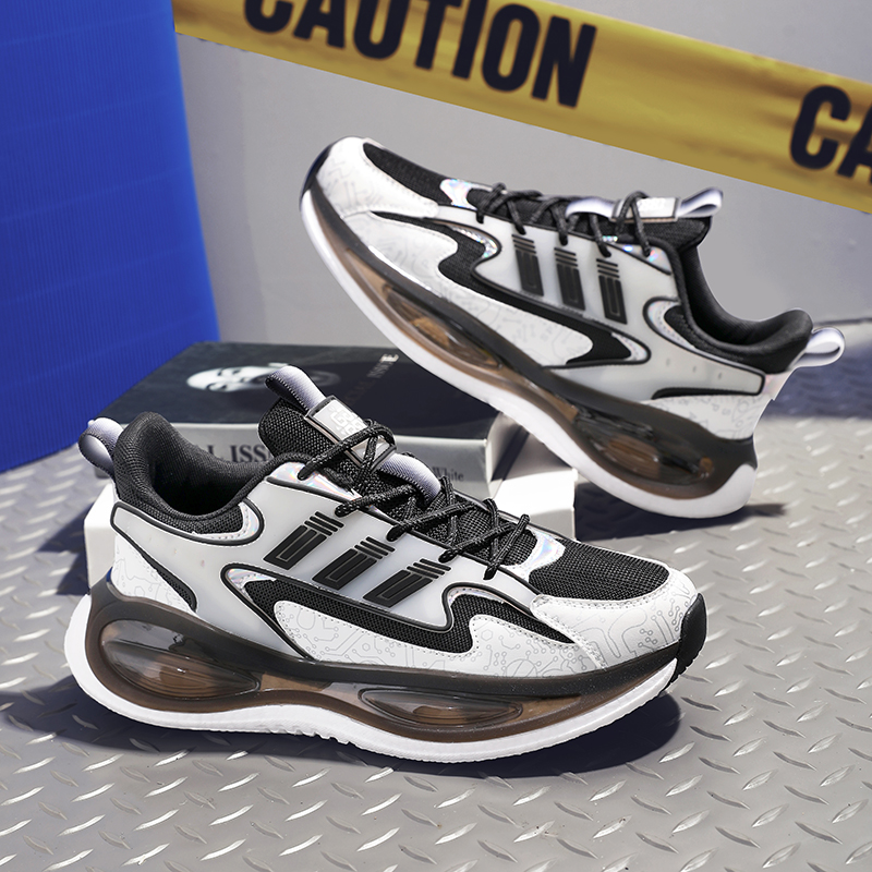 （桃子）8851情侣款真爆防滑潮流休闲时尚百搭跑鞋