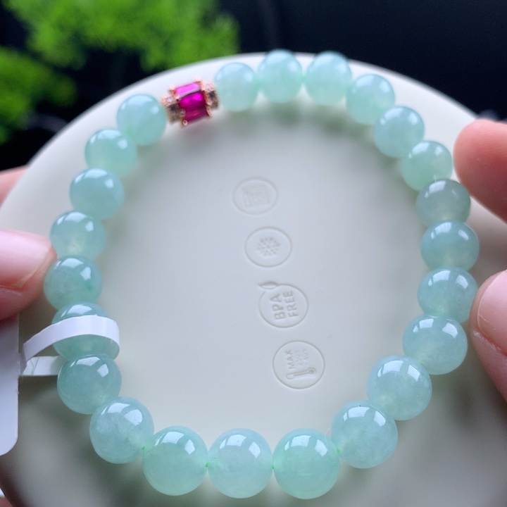 未镶嵌手串翡翠卡8