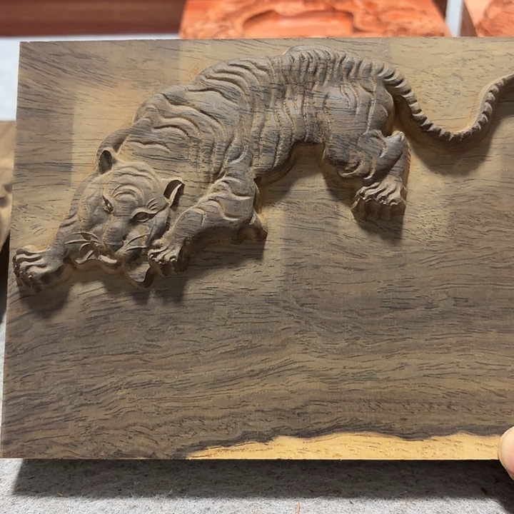 美***产风车木（黑檀木）瑕疵底座