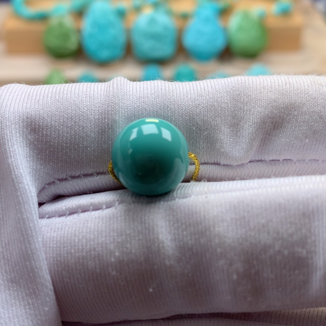 绿松石珠宝奇石未镶嵌