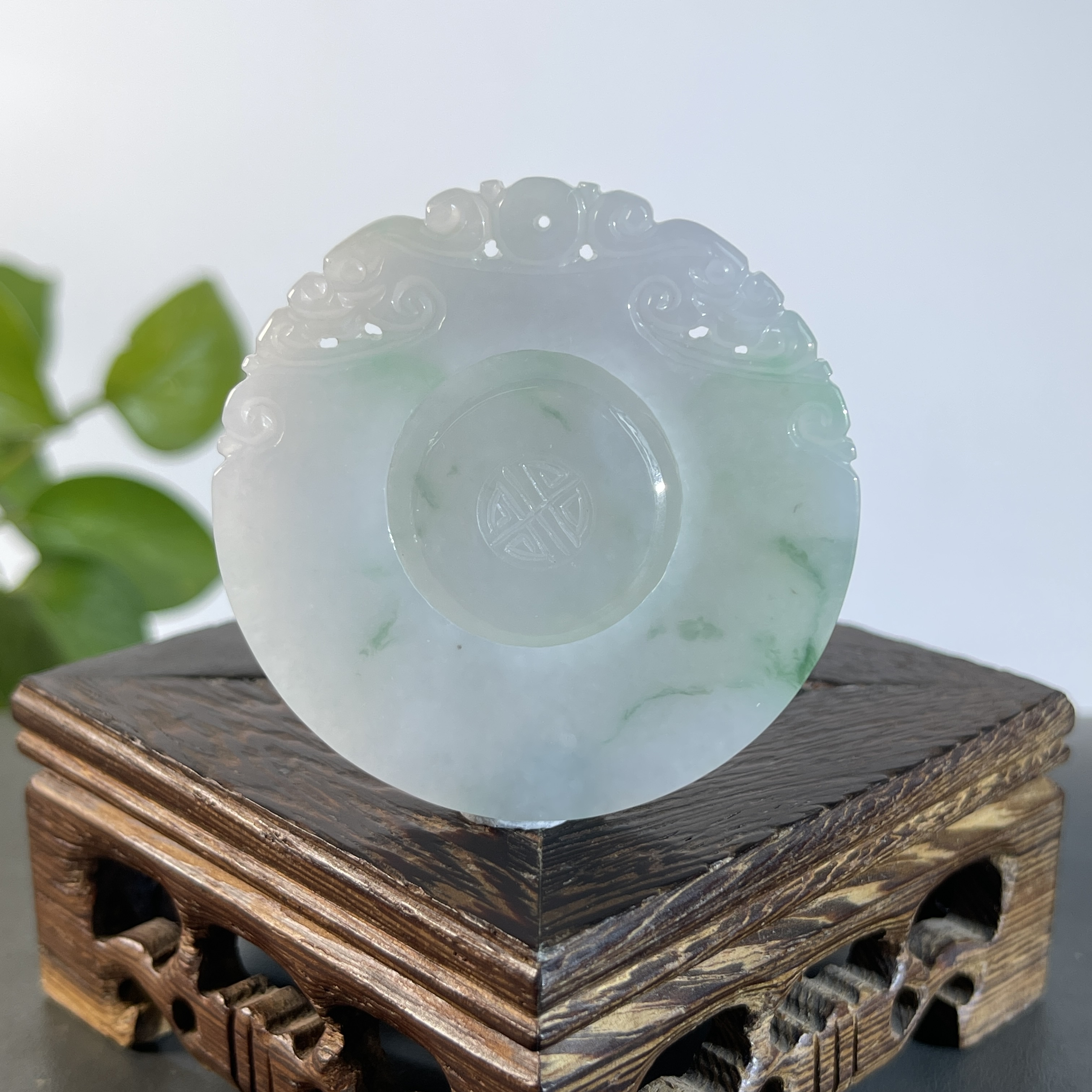 JXA02-136 天然缅甸A货翡翠  时来运转