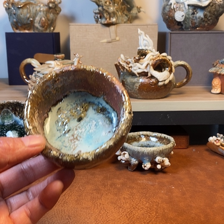 瓷片今天晚上好开心好