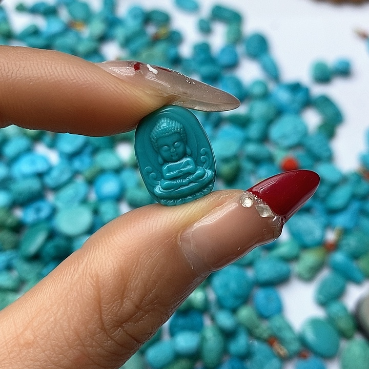 绿松石珠宝奇石未镶嵌