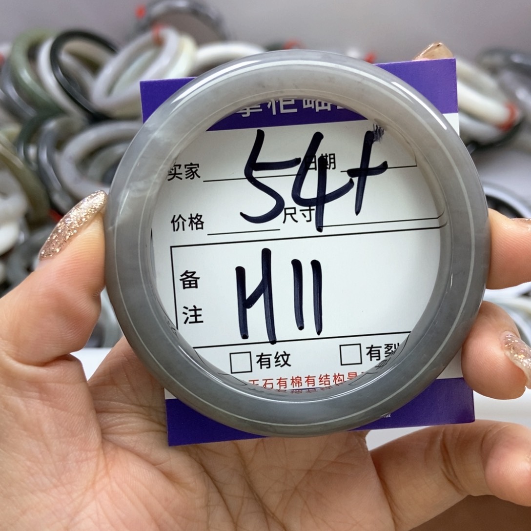 和田玉手镯手镯未镶嵌