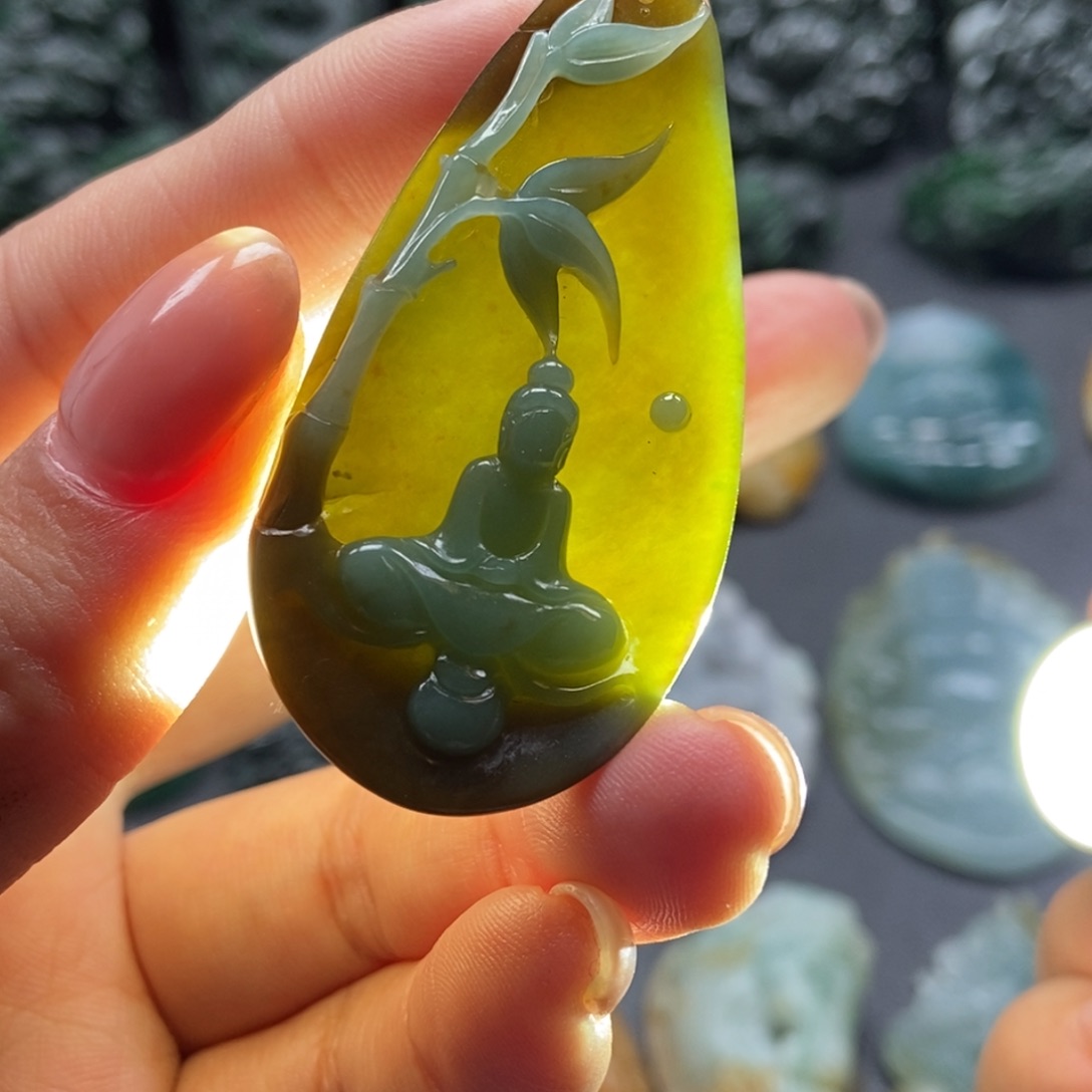 定制翡翠未镶嵌悟道t