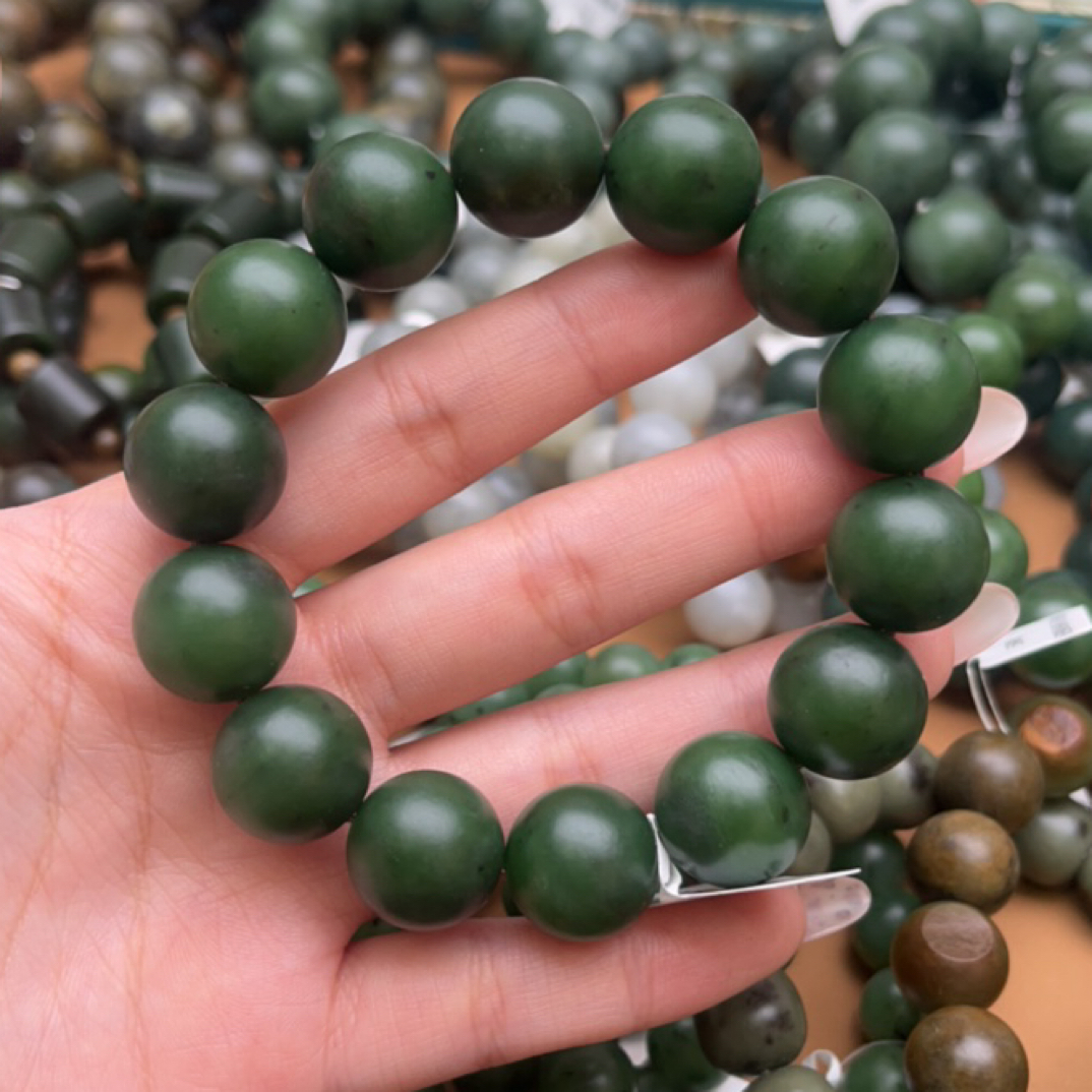 和田玉手串1208d拍一发一