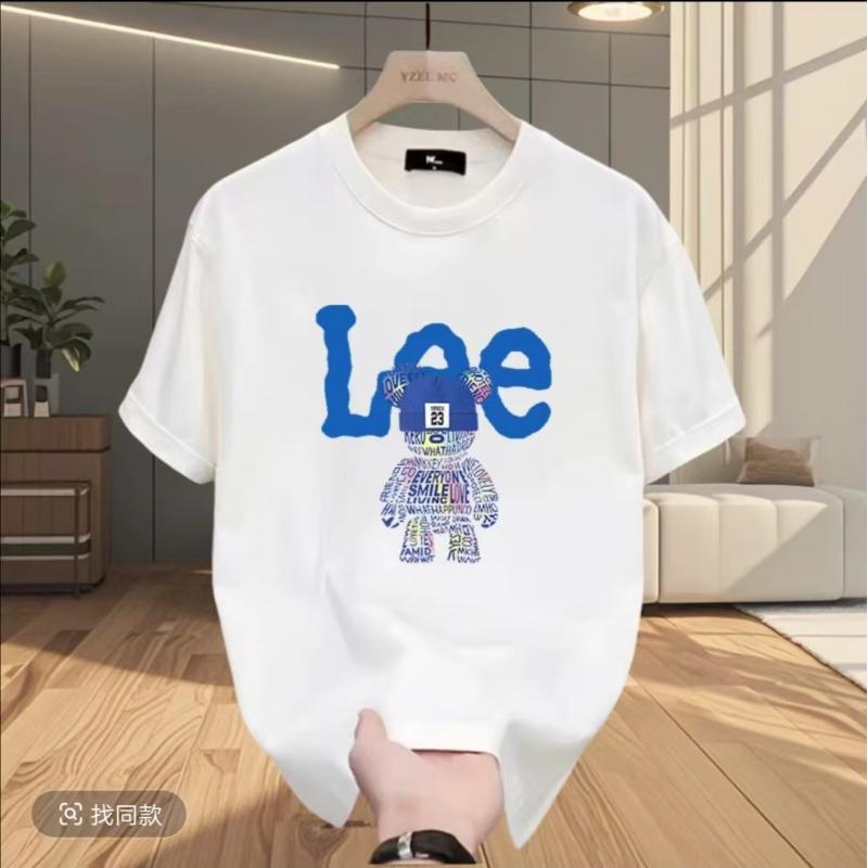 【一折清仓】夏季短袖男女同款情侣半袖休闲透气圆领潮流印花薄款