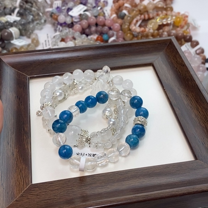 漓***汐手链未镶嵌水晶两条