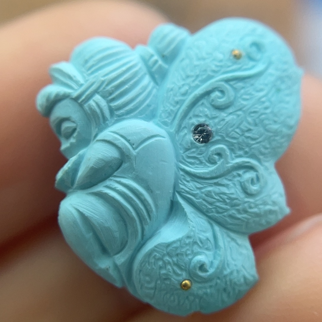 绿松石未镶嵌珠宝奇石