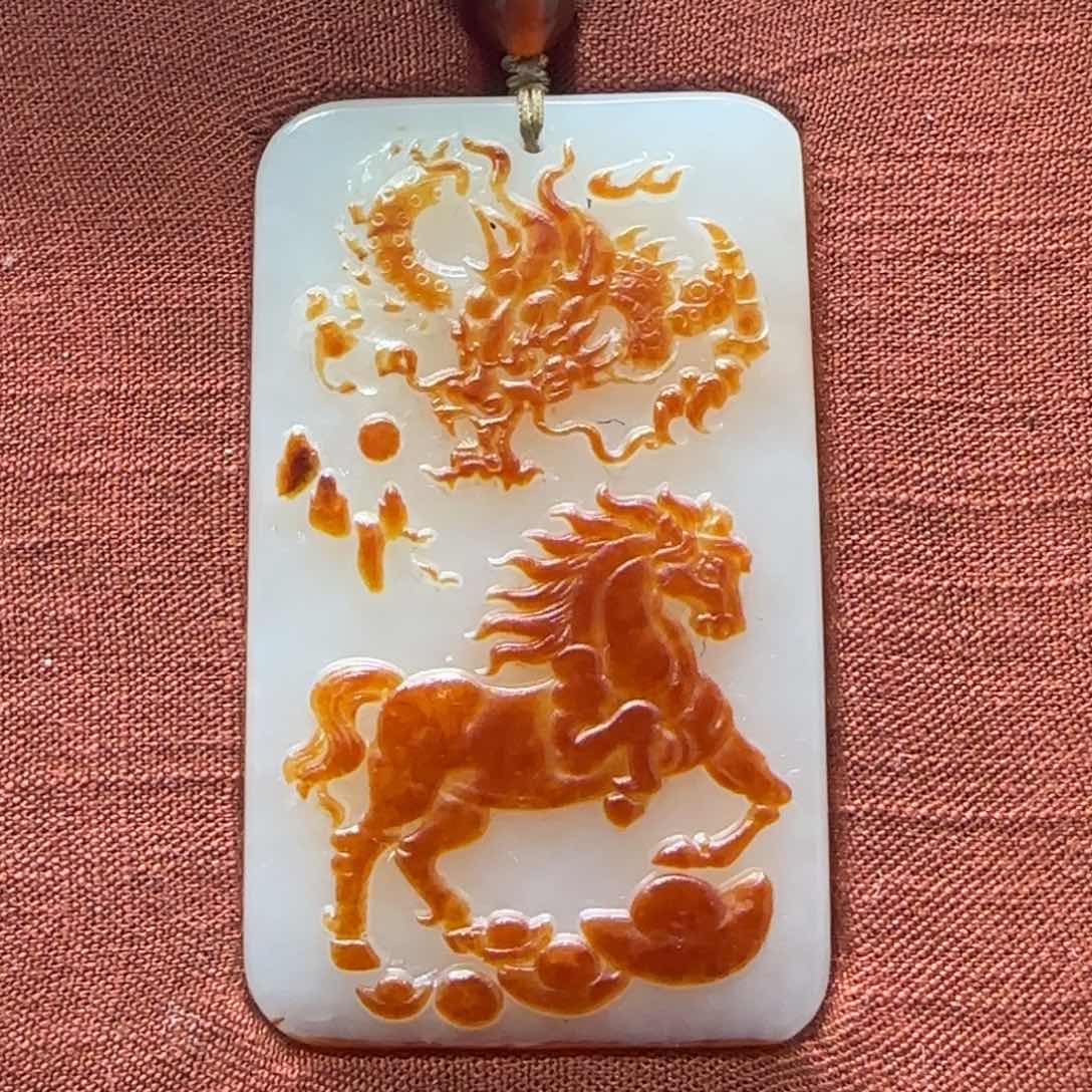 和田玉挂件未镶嵌