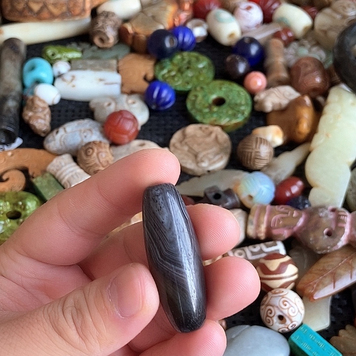 和田玉未镶嵌颈饰142