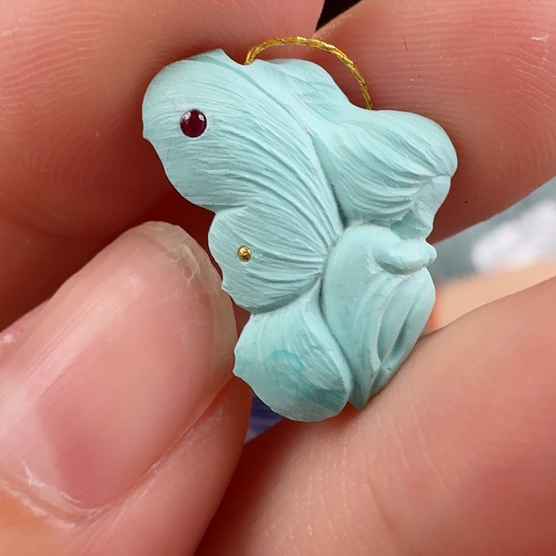 绿松石珠宝奇石未镶嵌