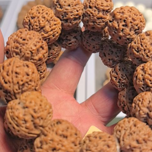 金刚菩提手串五星蜂王大金刚手串，原皮原色，精挑细选