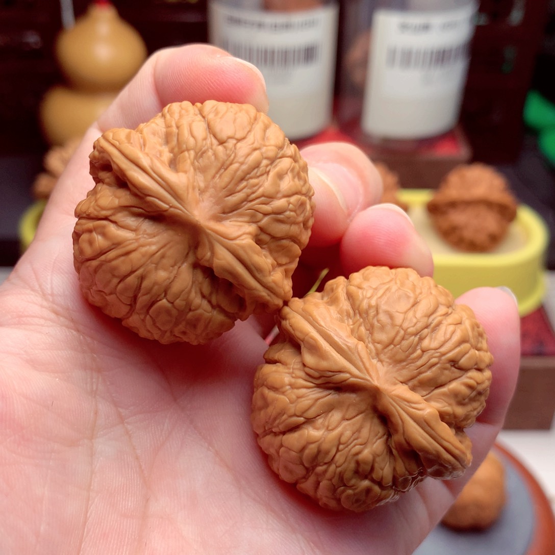 文玩核桃把件夜明珠全品滴溜圆  1号