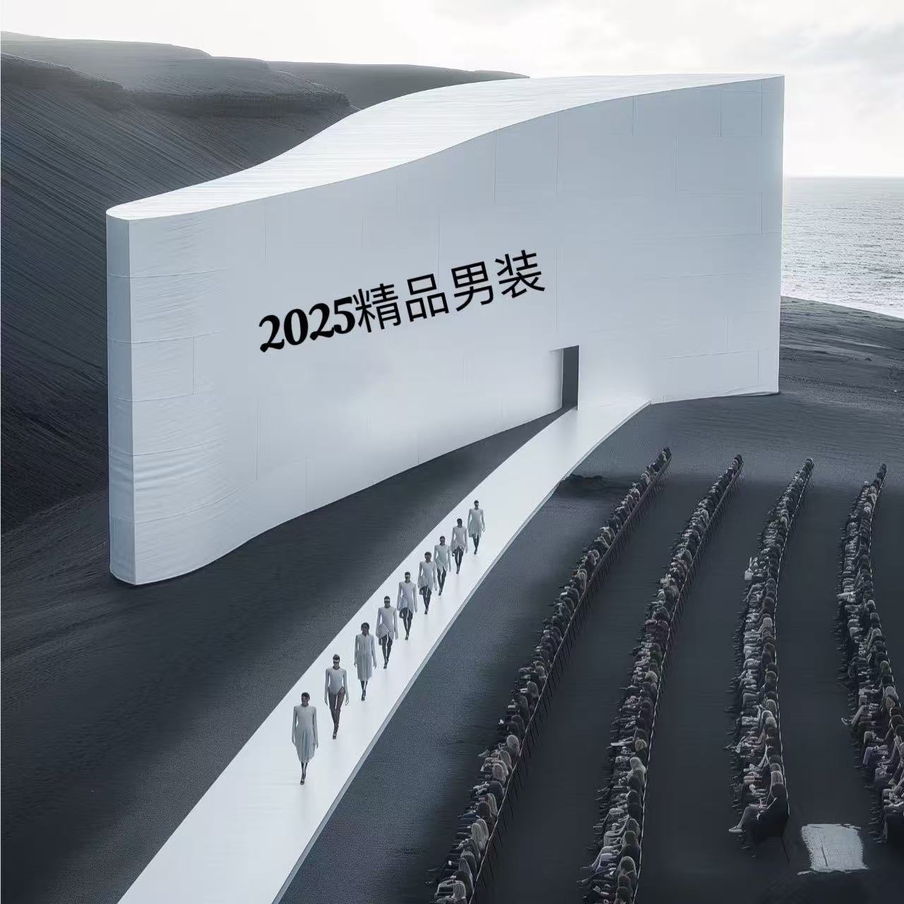 2025春季新款--男士中腰修身小直筒时尚牛仔裤