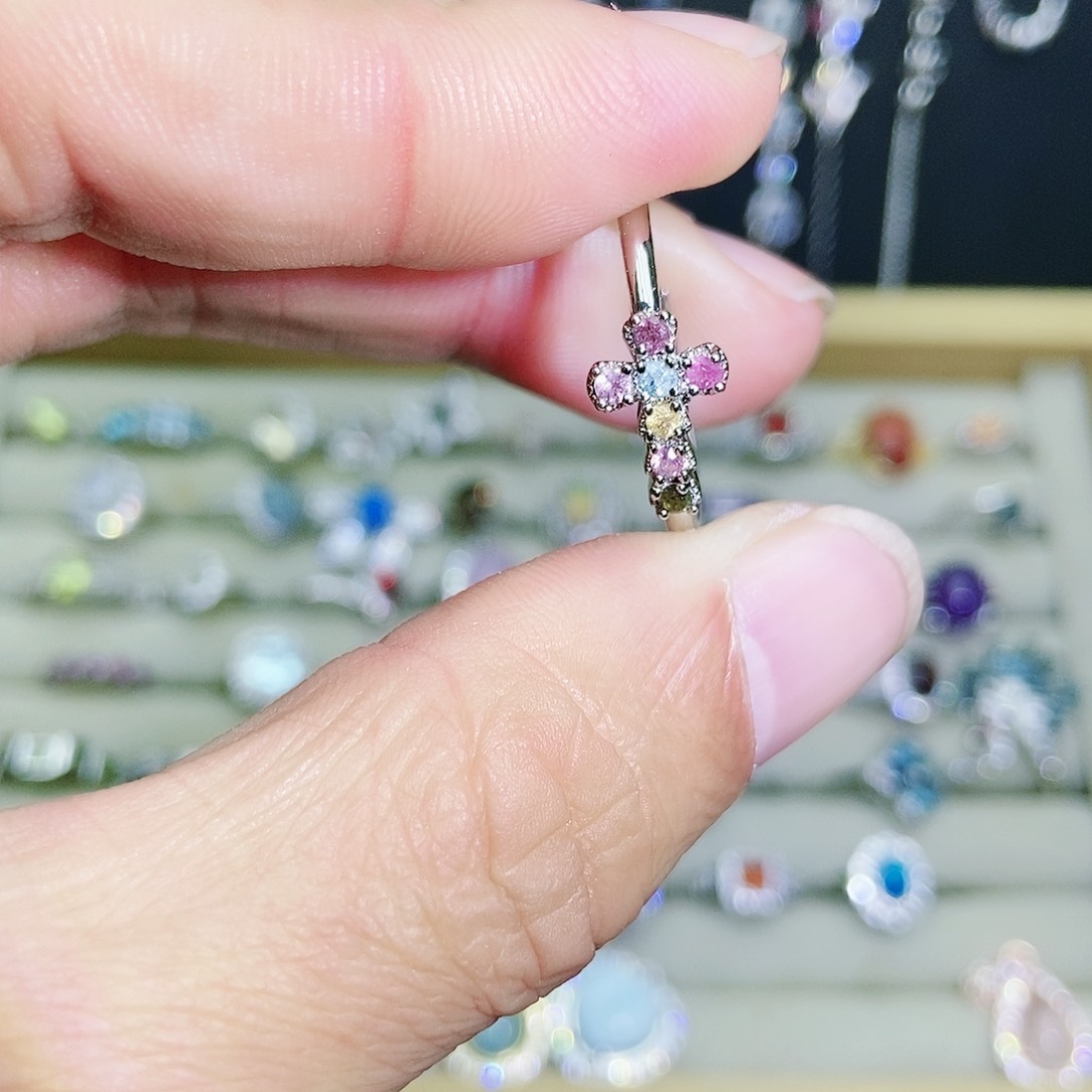 【闪购商品】未镶嵌戒指碧玺