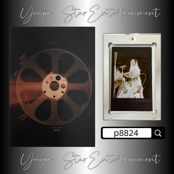  P8824【邓紫棋】正品拍立得照片 黑边边框