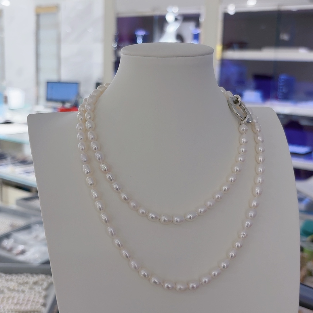 未镶嵌淡水珍珠手机斜挎链