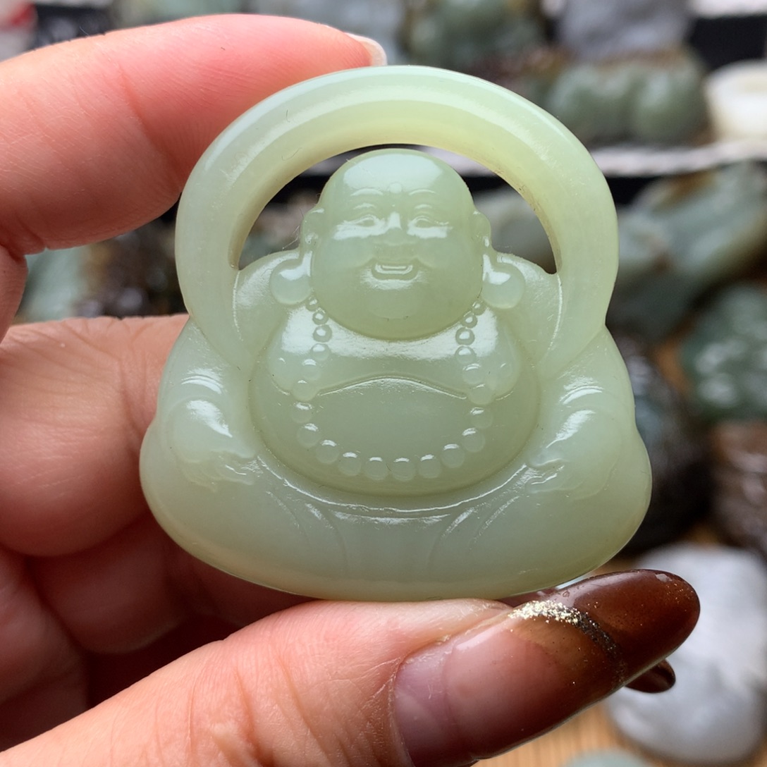 和田玉挂件未镶嵌