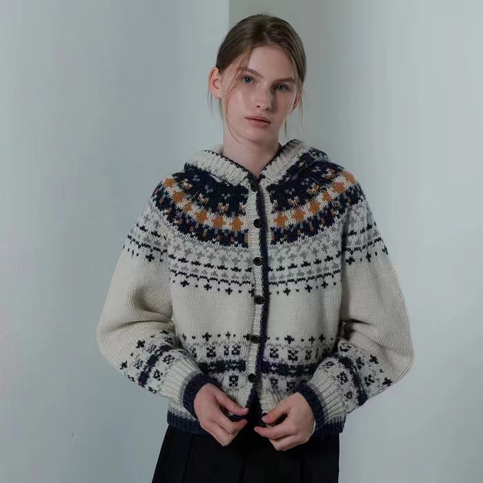 【C701-C750】对准编码下单韩系复古宽松毛衣2