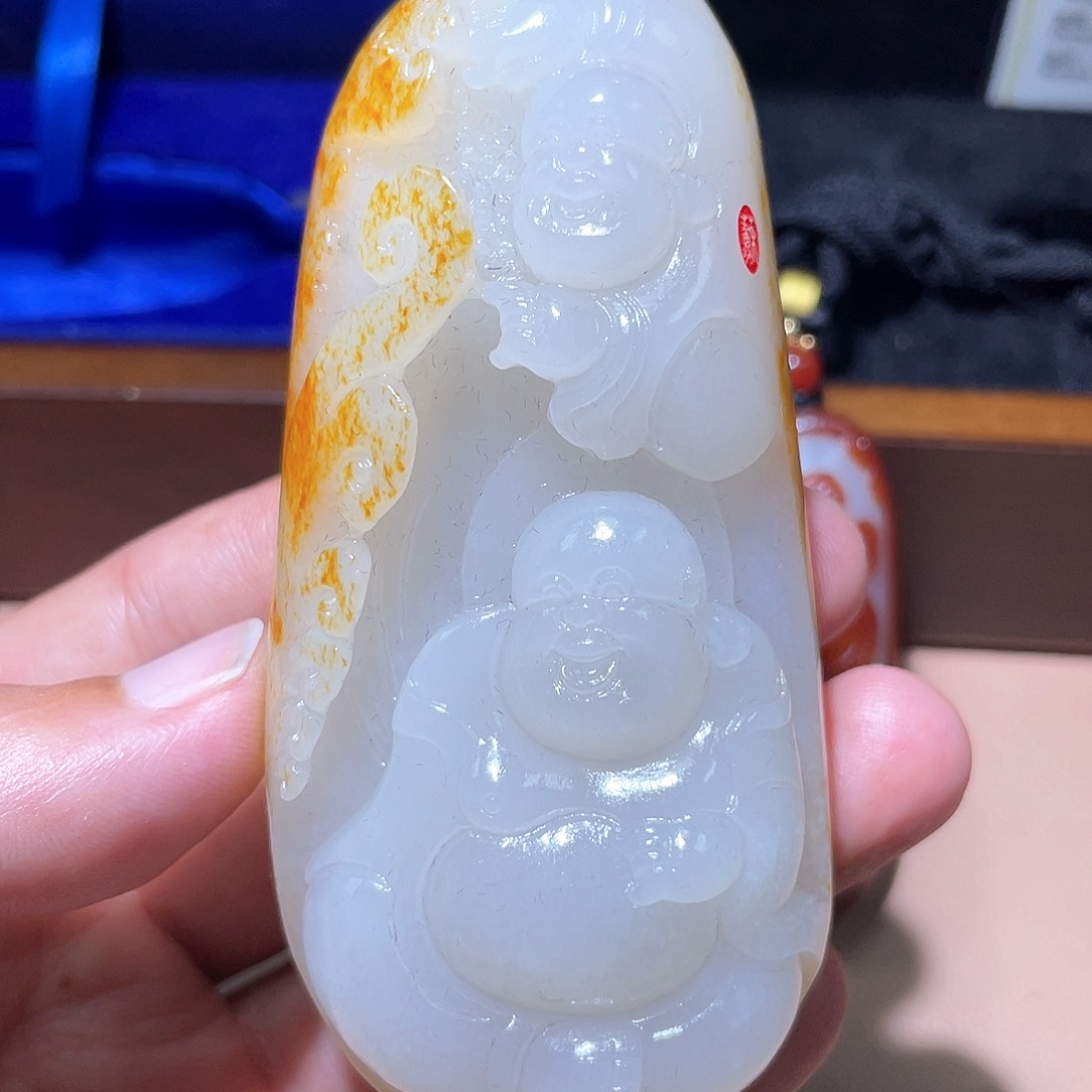 和田玉颈饰未镶嵌A7 