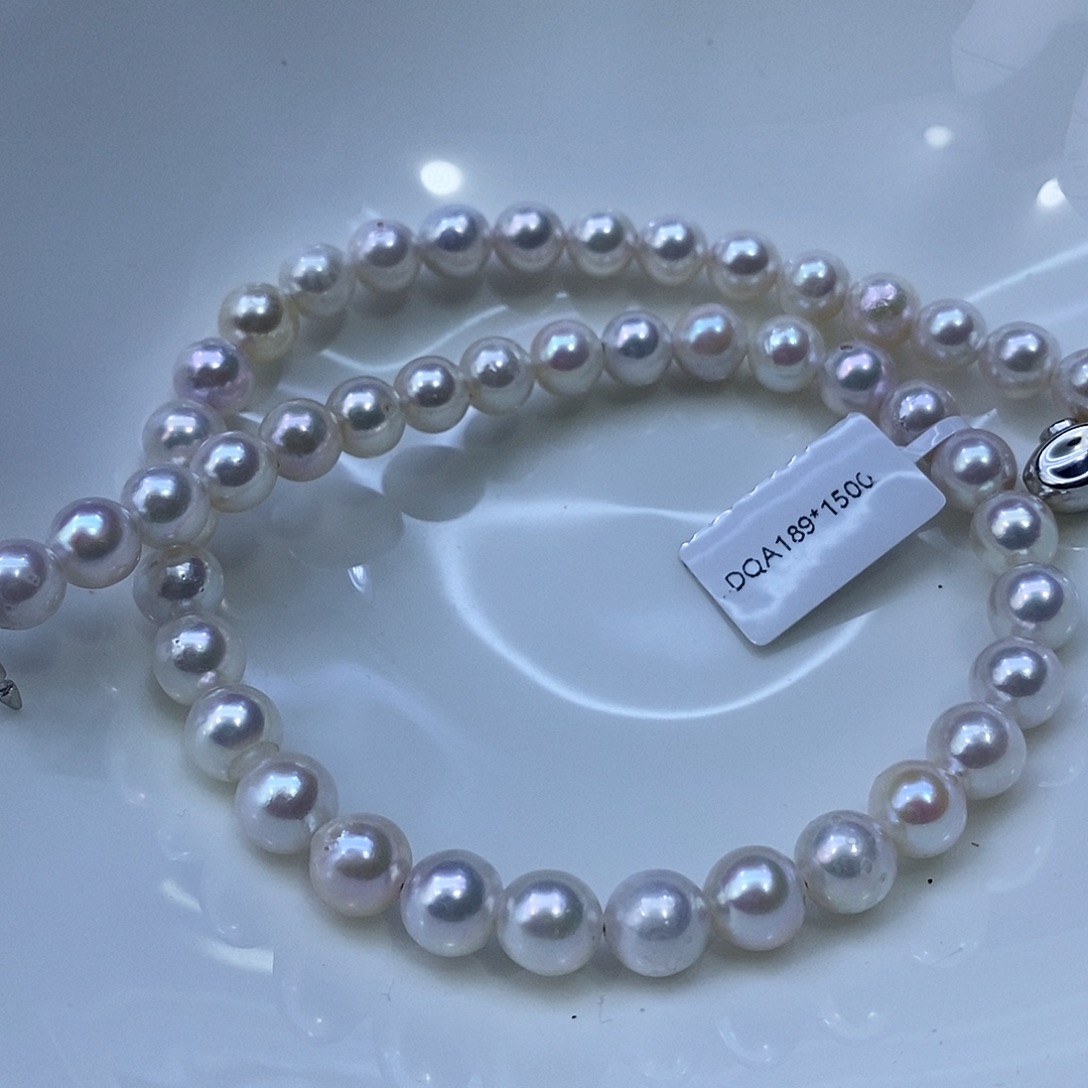 海水珍珠颈饰银S925镶嵌