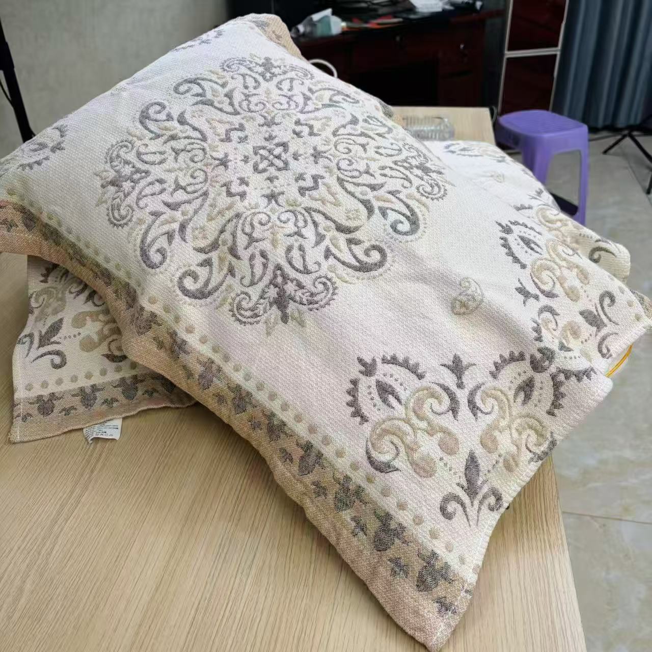 【嫣然枕巾】52*78大尺寸枕巾大尺寸可机洗