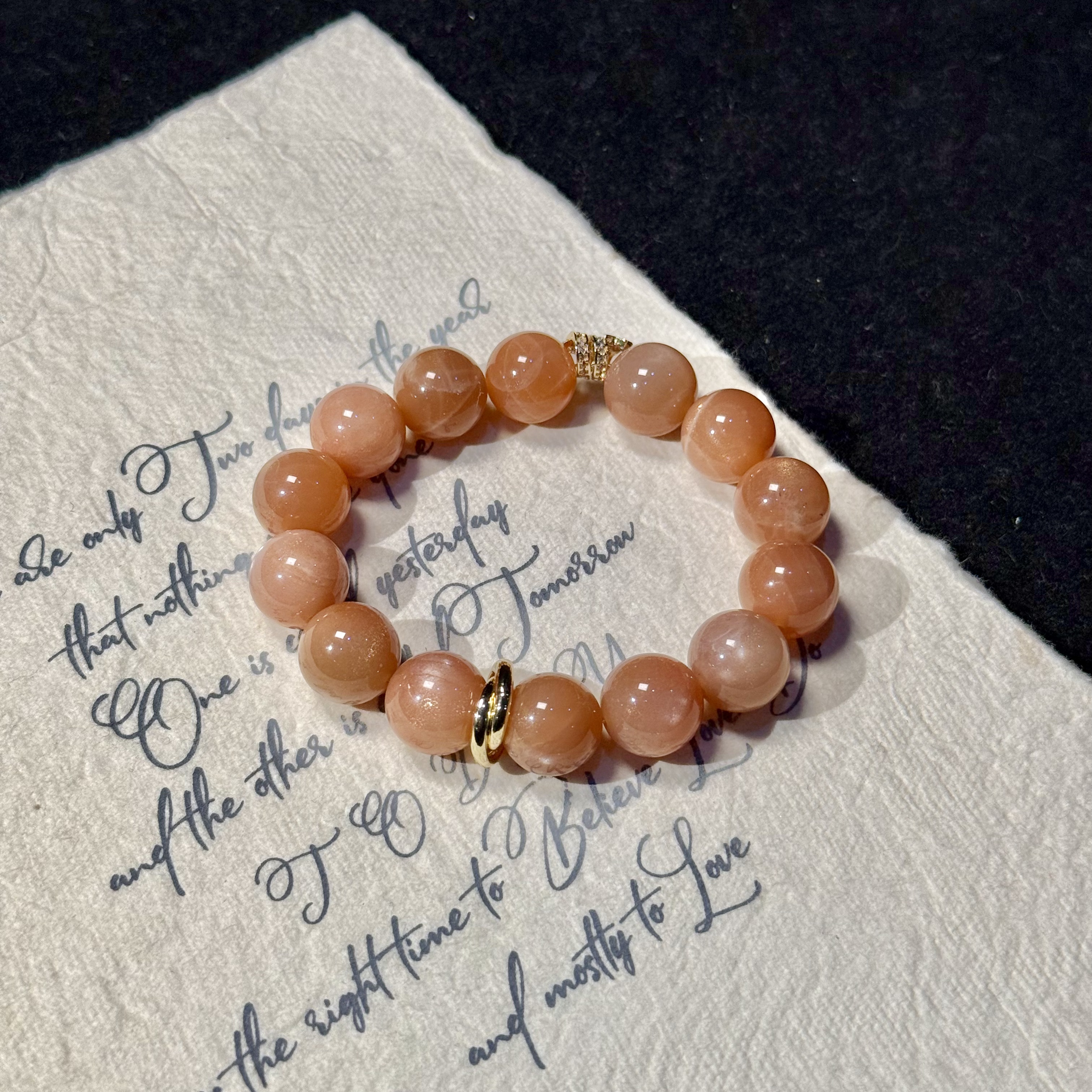 Y542（橙海）设计款手串13mm多样性发其一