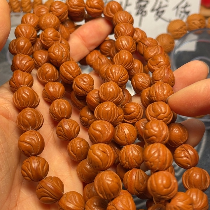 桃核手串龙*龙纹桃核12
