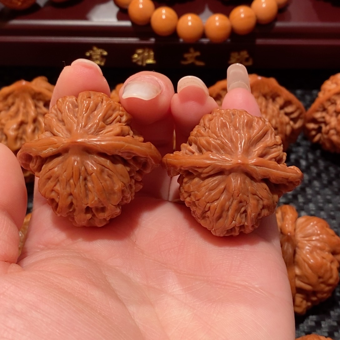 文玩核桃把件四座楼