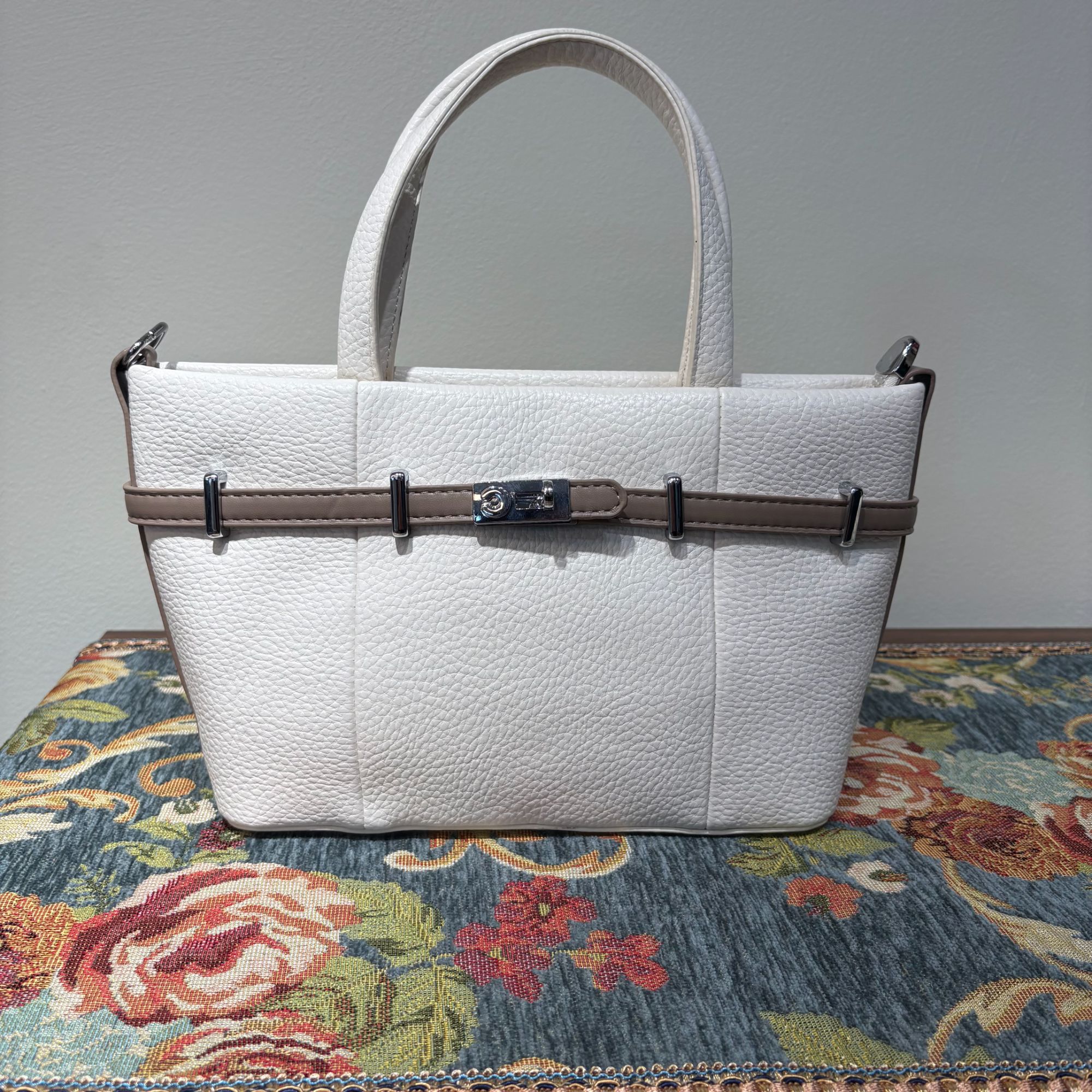 （燕子宠粉福利）可调节可拆卸朋克风拉链款斜挎包荔枝纹百搭大象