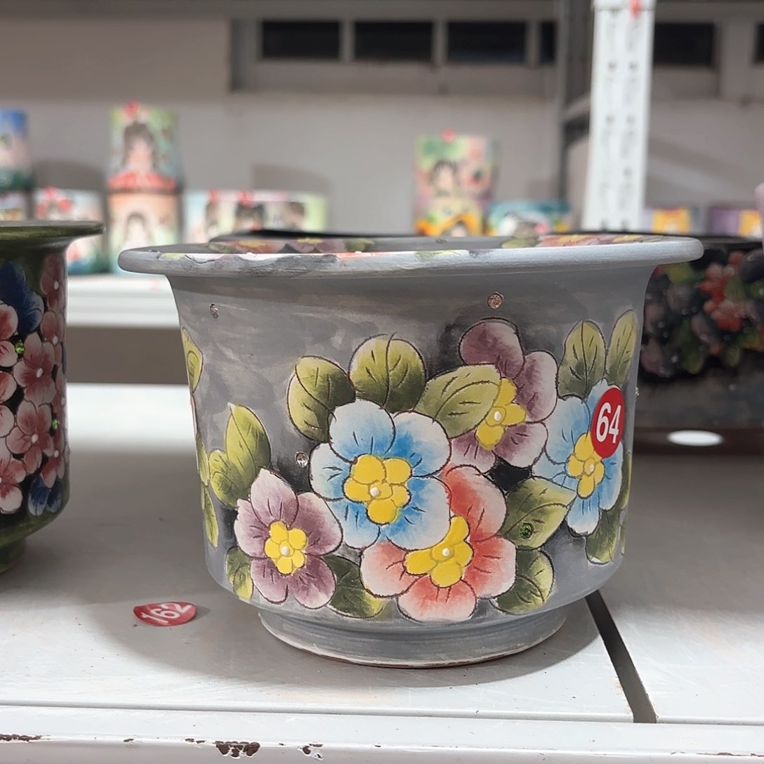 紫砂花盆手工花盆默认微瑕13/12