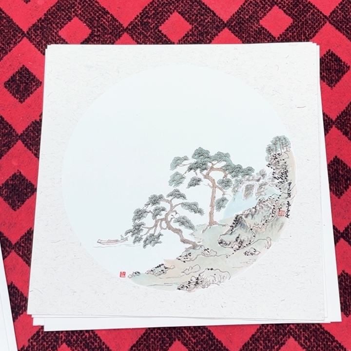 国画50/50纯手绘国画作品