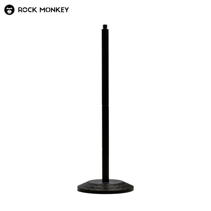 岩猴钻石纹法兰盘灯架桌面氛围灯架铝合金1/4螺口桌面灯架