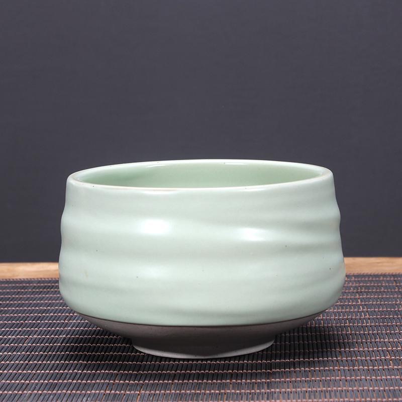 抹茶碗日式汝窑天青陶瓷茶具套装茶筅抹茶刷宋代点茶道G2758
