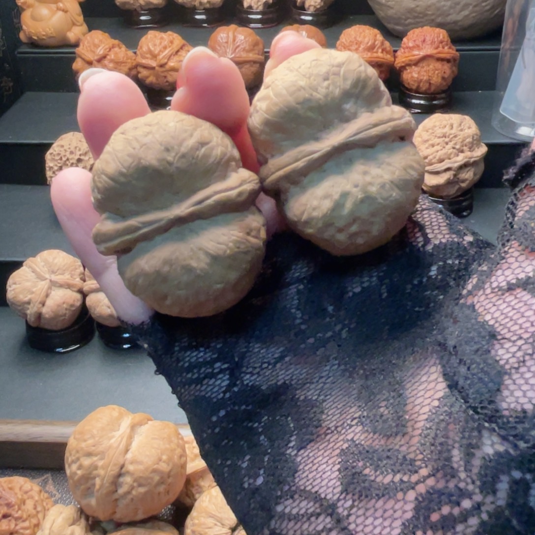 ****儿文玩核桃吊坠二炸～