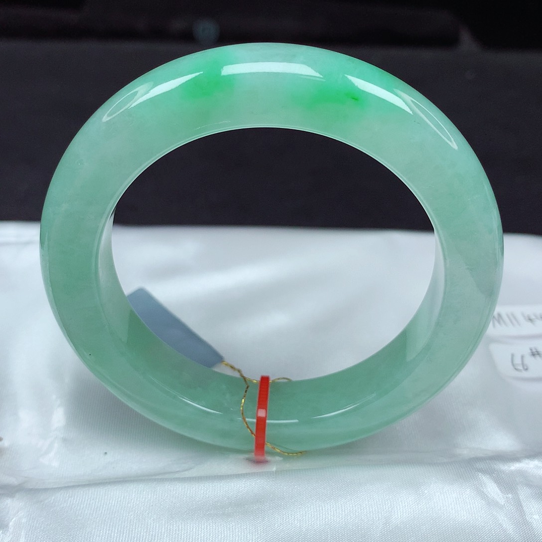 未镶嵌手镯翡翠54-56圈468