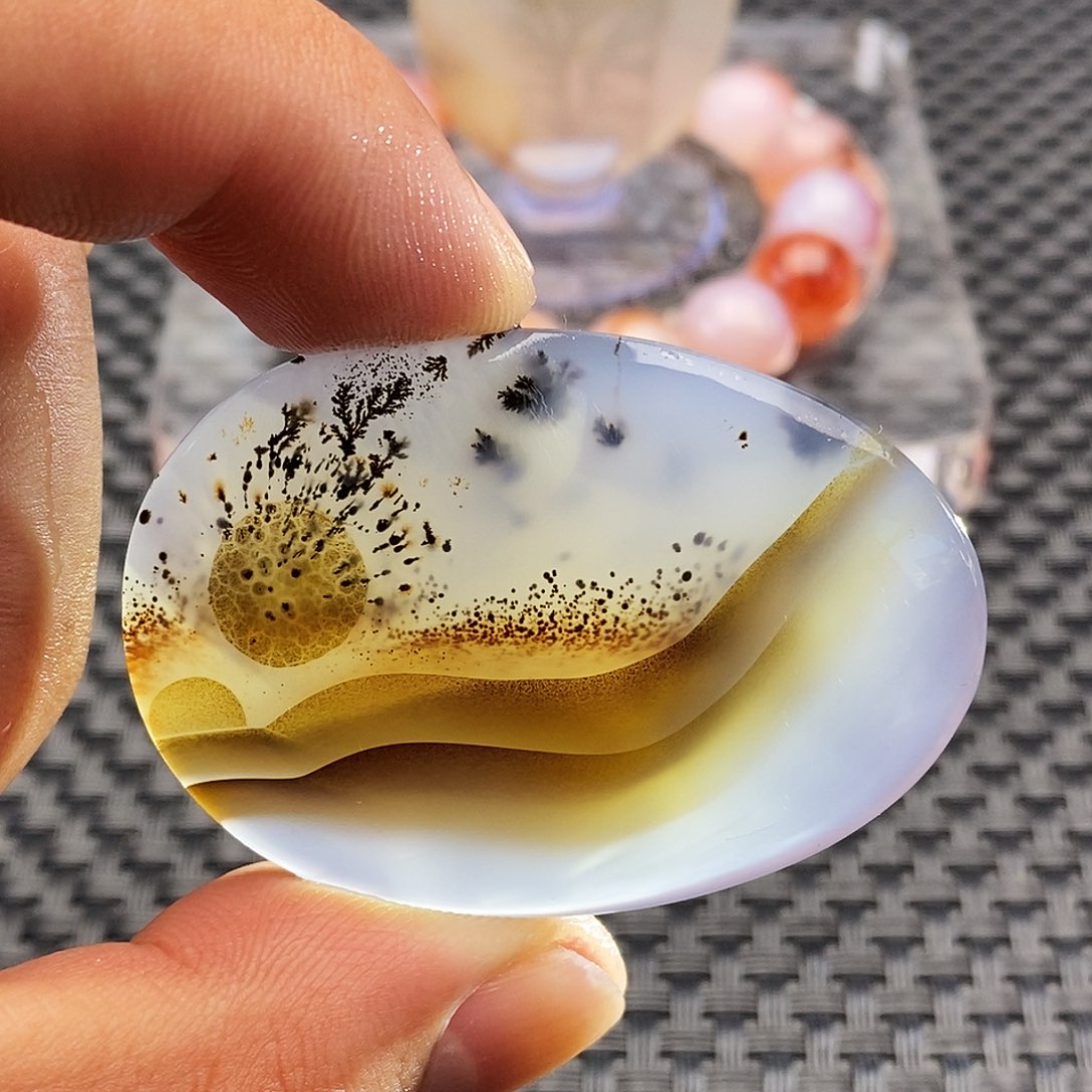 玛瑙/玉髓未镶嵌吊坠(不含链)16