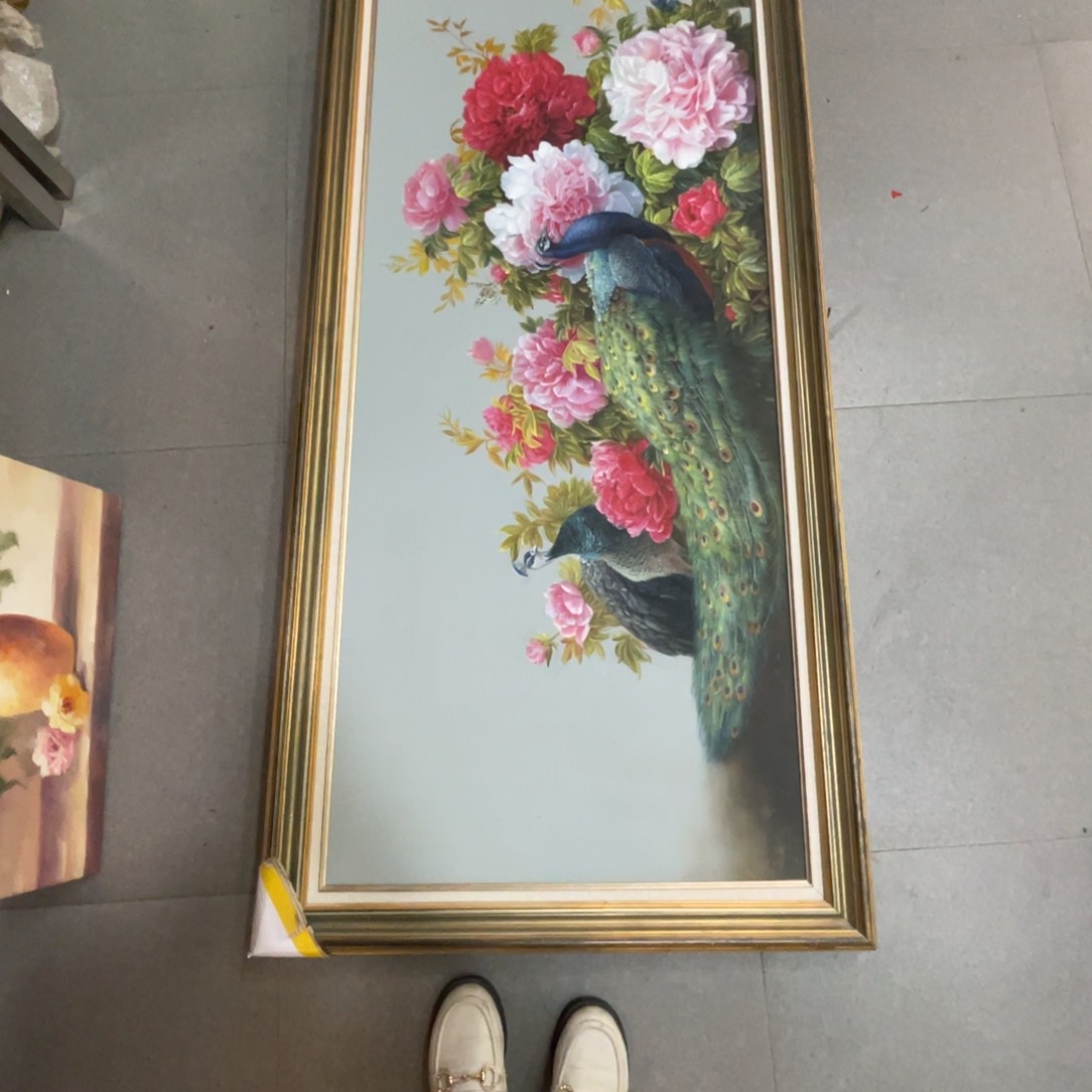 油画王****鱼油画作品欣赏60.180带实木框